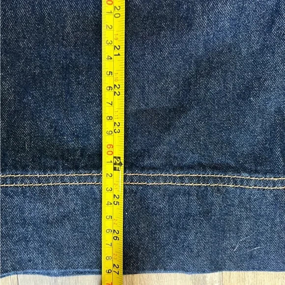 Shona Joy Rita High Waisted Flare Short and Rita Pullover Top Denim Indigo - Picture 9 of 15